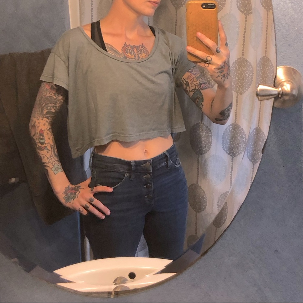 American Apparel Crop Top